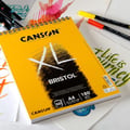 Miniatyrbild 3 av 4: Bloc spirale - CANSON - XL Bristol - 50 ark - format A4 - extra vit släthetspapper