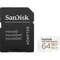 Miniatyrbillede 3 af 6: sandisk max endurance microsdhc 64gb kort med adapter sort sort Sort