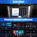 Miniatyrbild 5 av 6: AWESAFE Autoradio Android 13 2Go+64Go för Opel Corsa Vivaro Antara Zafira Astra Meriva 7 '' Pekskärm Carplay Android Auto