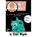 Miniatyrbild 1 av 2: MégaCréa DIY - Kit för barn med modellera Creapito Rolig katt