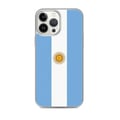 Miniatyrbild 1 av 2: Telefonfodral – Argentinas flagga – Kompatibel med iPhone 13 Pro Max – Mjukt fodral – Slitstarkt och stötresistent – Pixelforma