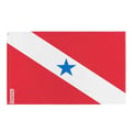 Miniatyrbild 1 av 3: Pará-flagga – 160 x 240 cm – Hållbar Polyester – 2 Metallöglor – Inomhus / Utomhus – Pixelforma