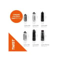 Miniatyrbild 2 av 4: Vattenflaska - Fidlock - Twist Set - 750 ml - Svart - Kompakt - Magnetiskt system