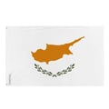 Miniatyrbild 1 av 3: Cyperns flagga – 120 x 180 cm – Hållbar polyester – 2 metallöljett – Inomhus / Utomhus – Pixelforma