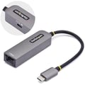 Miniatyrbild 1 av 4: USB-C till Ethernet-adapter - STARTECH.COM - NIC - 1Gbps - 100W PD Pass-Through - Multi-OS