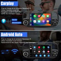 Miniatyrbild 5 av 5: AWESAFE Autoradio Android 13 för Fiat 500 (2007-2015) 2Go+32Go med 7'' Pekskärm Carplay Android Auto GPS WiFi DSP FM