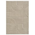 Miniatyrbild 4 av 6: Matta - MELIS HOME - Skandinavisk bohem - 240x340 cm - Beige - Jutebaksida