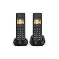 Miniatyrbild 4 av 6: Gigaset basic 100 DUO - Fast telefon 2 handsets Svart