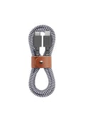 Miniatyrbild 2 av 2: USB-C till Lightning-kabel - Native Union - Eco Belt - 1.2m - Zebra - Laddningskabel