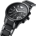Miniatyrbild 3 av 3: Montre Ceramica AR1452 Mörkgrå Herr - EMPORIO ARMANI - Kronograf - Vattentät 5 Atm