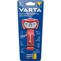 Miniatyrbild 2 av 2: Frontal-VARTA-Outdoor Sports H20 Pro-200lm-Dimbar-IPX4-Röd LED-3 ljuslägen-Vitt och rött ljus-3 AAA-batterier ingår