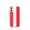 Miniatyrbild 1 av 2: Telefonfodral - PIXELFORMA - iPhone 12 mini - Österrikisk flagga - Flexibel - Stötsäker
