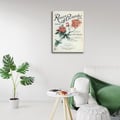 Miniatyrbild 3 av 4: Legendarte - Vintage Roses Of Picardy Music Cover - Målning, Tryck på duk cm. 50x70