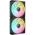 Miniatyrbillede 1 af 4: PC-køling - CORSAIR - CO-9051028-WW - iCUE LINK LX140 RGB Dual Fan startkit