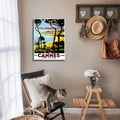 Miniatyrbild 4 av 4: Legendarte - Vintage turistaffisch Cannes - Côte D'Azur - Målning, tryck på duk cm. 50x70