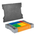 Miniatyrbild 1 av 3: Organisatör för små delar - BOSCH - Inset-Box - 12 fack - 319x409x63 mm - Grå plast