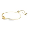 Miniatyrbillede 4 af 6: Armbånd - SWAROVSKI - Guld Matrix - Zirkoniumoxid - 24 cm - Rhodineret guldmetal
