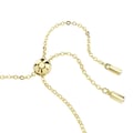 Miniatyrbillede 3 af 6: Armbånd - SWAROVSKI - Guld Matrix - Zirkoniumoxid - 24 cm - Rhodineret guldmetal