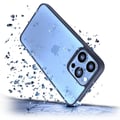 Miniatyrbild 3 av 6: Skyddsskal - 3MK - iPhone 16 Pro - Satin - Transparent/Schwartz - Flexibel