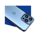Miniatyrbild 6 av 6: Skyddsskal - 3MK - iPhone 16 Pro - Satin - Transparent/Schwartz - Flexibel
