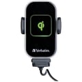 Miniatyrbild 3 av 6: Trådlös bil-laddare - VERBATIM - FWC-02 - 15W - Ställ för Qi-smartphones - USB-C