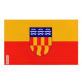 Miniatyrbild 1 av 3: Langford Flag – 120 x 180 cm – Hållbar Polyester – 2 Metall Ögla – Inomhus / Utomhus – Pixelforma