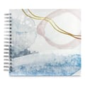 Miniatyrbild 1 av 4: Album med spiral - Akvarell - 28 x 24 cm - 50 vita sidor - Omslag i strukturerat papper - Mixad