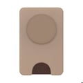 Miniatyrbild 3 av 5: Support PopWallet MagSafe för Smartphone med Inbyggd Kortficka PopSockets Beige