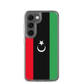 Miniatyrbild 1 av 2: Mobilskal – Libyens flagga – Kompatibel med Samsung Galaxy S23 Plus – Mjukt fodral – Slitstarkt och stötabsorberande – Pixelforma