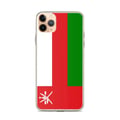 Miniatyrbild 1 av 2: Telefonfodral – Omanflagga – Kompatibel med iPhone 11 Pro Max – Mjuk Fodral – Hållbar och Stötresistent - Silikon - Pixelforma