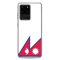 Miniatyrbild 1 av 2: Nepal flagga telefonfodral Samsung Galaxy S20 Ultra