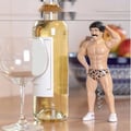 Miniatyrbild 2 av 2: Tire-Bouchon Man Muskelman Mustasch 20cm Ovanlig och Original Design Tillbehör för Apéro Rolig och Designad