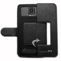 Miniatyrbild 2 av 2: Foliofodralskydd - PH26 - ALCATEL ONE TOUCH POP 2 - Svart - PU - Magnetisk