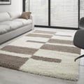 Miniatyrbild 1 av 4: Teppe - Ayyildiz - Gala Shaggy - Beige-Crem - 280x370cm - Lång lugg 30mm