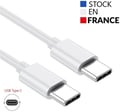 Miniatyrbild 1 av 2: Typ C till Typ C-kabel för Oukitel WP32 Pro USB-kabel Snabbladdning och dataöverföring - 1 meter