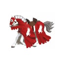Miniatyrbild 1 av 2: Papo - Röd Griffon Knight Horse Figurine