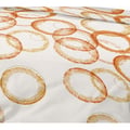 Miniatyrbild 2 av 2: Sängkläder 3P "Louna" 260 x 240 cm Circle Orange King size 100% Bomull