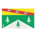 Miniatyrbild 1 av 3: Flagga Vosges – 128 x 192 cm – Hållbar Polyester – 2 Metallöglor – Inomhus / Utomhus – Pixelforma
