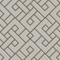 Miniatyrbild 2 av 5: Grafiskt Tapet Domenico M1-No.665 Grå Guld Geometrisk Tapet