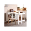 Miniatyrbillede 1 af 6: Moderne buffet - MUVOE - Hvid - Udvidelig - Moderne design - Fleksibel opbevaring