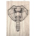 Miniatyrbild 2 av 2: Tableau String Art - Graine Creative - Elefant - 20 x 30 cm - Mixte - Kreativa fritidsaktiviteter