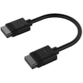 Miniatyrbild 2 av 2: Kabel - CORSAIR - iCUE LINK - 100mm - Svart - Omvändbara huvuden