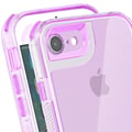 Miniatyrbild 2 av 5: Coque för iPhone 7 / 8 / SE 2022 Bi-Material Design Texturerad Antirutscht Violet