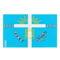 Miniatyrbild 1 av 3: Tucumánflagga – 96 x 144 cm – Hållbar Polyester – 2 Metallöglor – Inomhus / Utomhus – Pixelforma