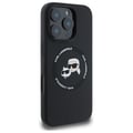 Miniatyrbillede 4 af 6: Telefoncover - KARL LAGERFELD - iPhone 16 Pro Max - Silikone - Unik design - Hoved Karl&Choupette