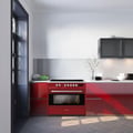 Miniatyrbild 2 av 6: Induktionshäll - GURARI - E 913 R - 90 cm - Röd - Induktionsspis