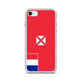 Miniatyrbild 1 av 2: Mobilskal – Wallis- och Futuna-flagga – Kompatibel med iPhone 6S – Mjuk fodral – Stötsäker och slitstark – Silikon – Pixelforma