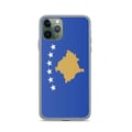 Miniatyrbild 1 av 2: Telefonskal – Kosovos flagga – Kompatibel med iPhone 11 Pro – Mjuk fodral – Resistenta och stötbeständig – Silikon – Pixelforma