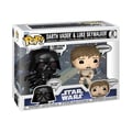 Miniatyrbild 2 av 2: Figurer - FUNKO - Darth Vader och Luke Skywalker - Pack med 2 - PVC - 9 cm