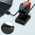 Miniatyrbild 2 av 4: Xiaomi Redmi Watch och Mi Watch Lite laddstation USB-uttag 90cm Svart
